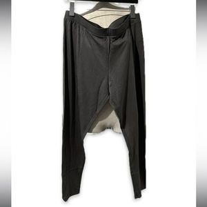 Soft Surroundings Pants Womens XL Velvet Pull On Grey Skinny Leggings Stretch